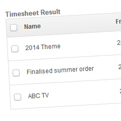 timesheet